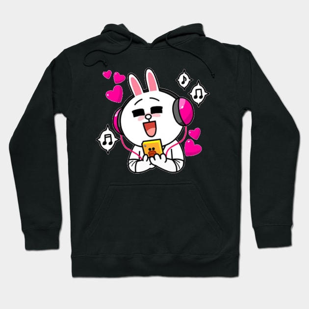 brown and cony Hoodie by ezzobair